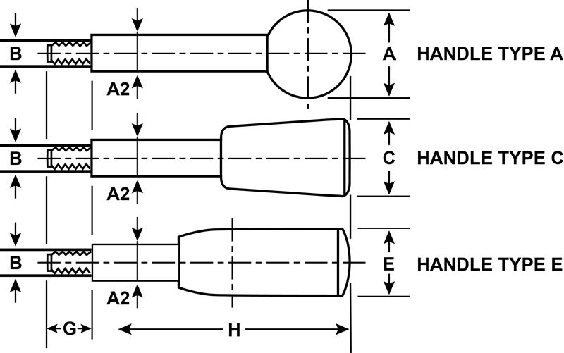 Handle Drawing.pdf Metric Gear Lever Handles On JBF National