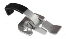 Draw Latch with Curved Hook and PVC Coating