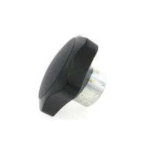 Plastic Duroplast 6 Lobe Knob - Steel Hub