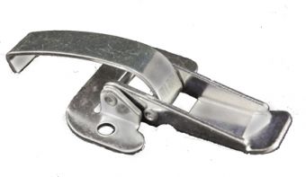 Over-Center Draw Latch with Solid Curved Hook