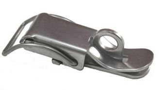 Lockable Draw Latch with Curved Loop Bail