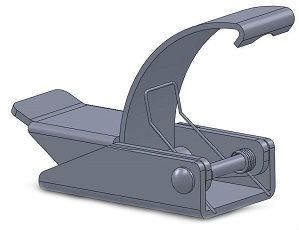 Draw Latch with Kick Back Spring