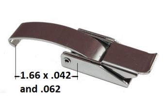 Over-Center Draw Latch with Solid Curved Hook