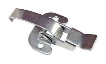 Over-Center Draw Latch with Solid Curved Hook