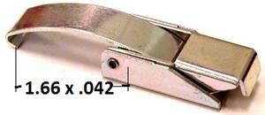 Over-Center Draw Latch with Solid Curved Hook