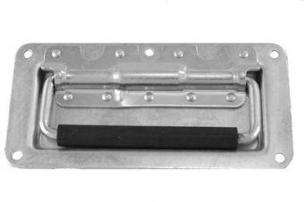Recessed Dish Handle with Neoprene Grip 
