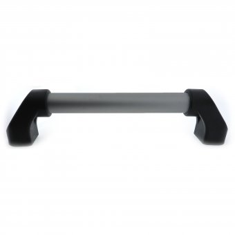 Aluminum Tube Pull Handle Grab Bar Black Anodized