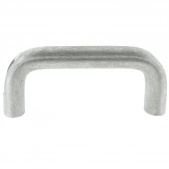Aluminum Cabinet Handle - Top Mount - Tumbled Finish