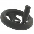 Nylon 2 Spoke Handwheel with Folding Handle