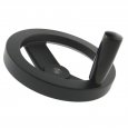 Aluminum Handwheel with Folding Revolving Handle