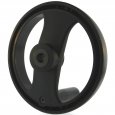 2 Spoke Handwheel with Folding Handle