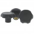 Thermoplastic 6 Lobe Knob - Tapped