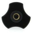 Thermoplastic 3 Lobe Knob - Brass Insert