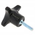 Phenolic 4 Lobe Knob - Stud 