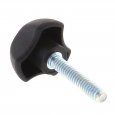 Thermoplastic 3 Lobe Knob - Studded