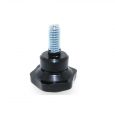 Plastic Duroplast 6 Lobe Knob - Studded