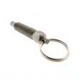 Standard Pull Ring Indexing Plunger - Non Locking Nose without Nylon Patch
