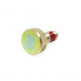 Knurled Knob Indexing Plunger - Non Locking Nose with Nylon Patch