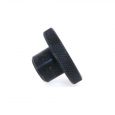 Knurled Control Knobs - Solid Hub