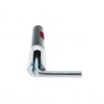 L-Handle Indexing Plunger - Locking Nose with Nylon Patch
