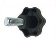 Seven-Point Thermoplastic Hand Knob - Side View
