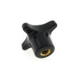 Phenolic 4 Lobe Knob - Tapped