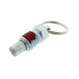Stubby Pull Ring Indexing Plunger - Non Locking Nose with Nylon Patch